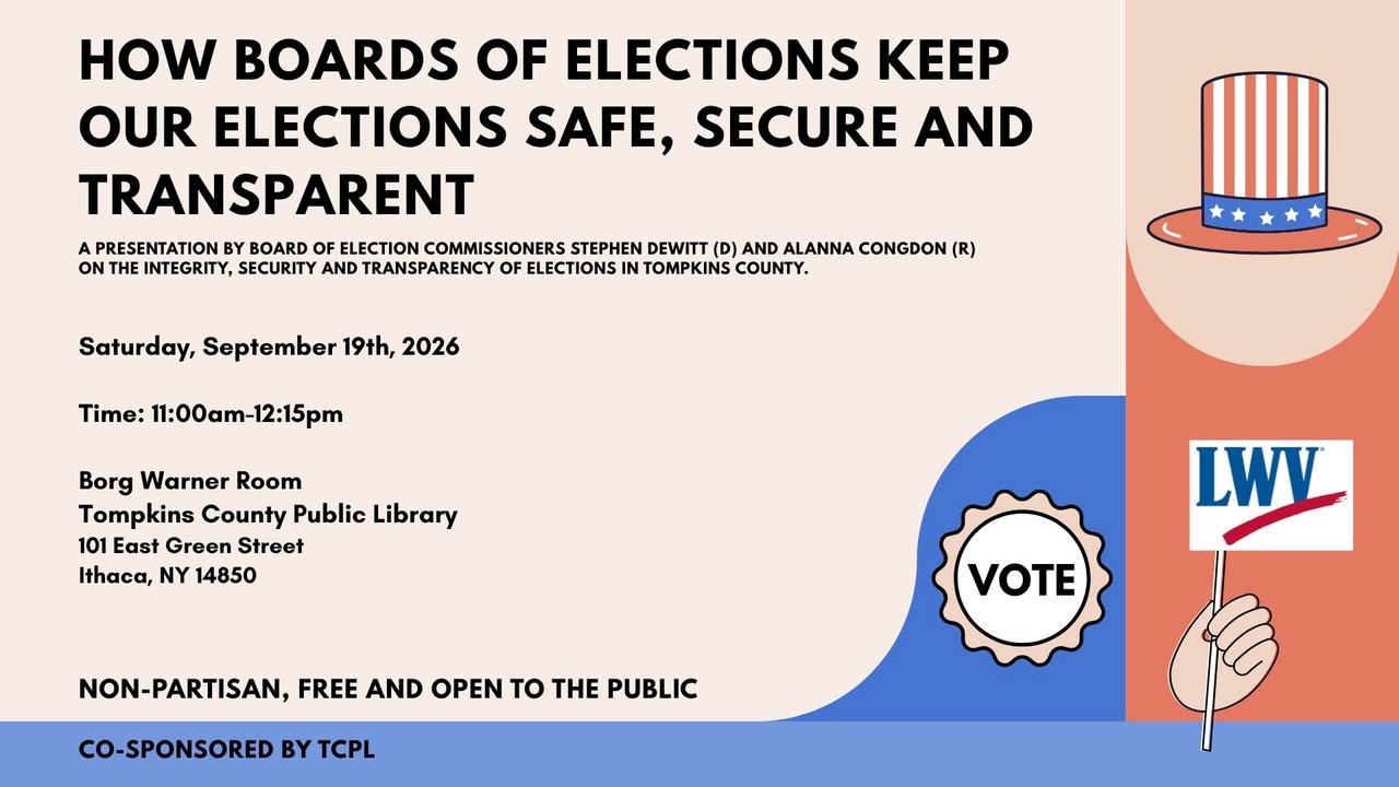 League of Women Voters of Tompkins County