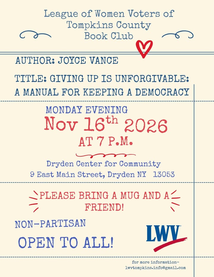League of Women Voters of Tompkins County
